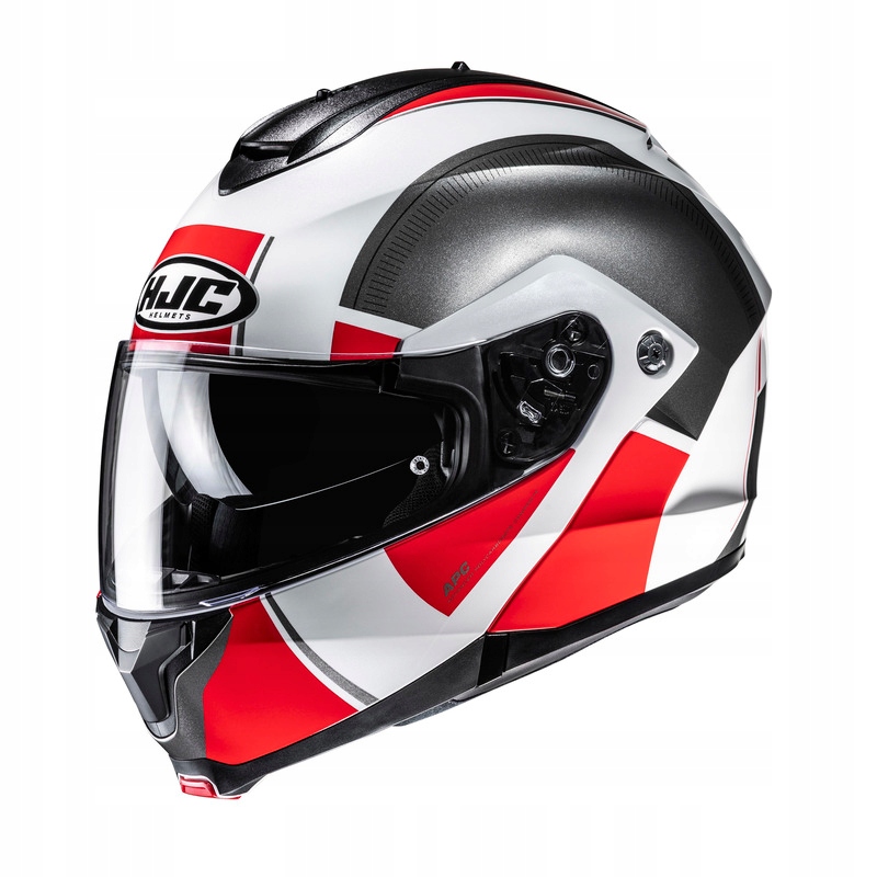 Motocyklová Prilba Hjc C91N Jyn White Red L