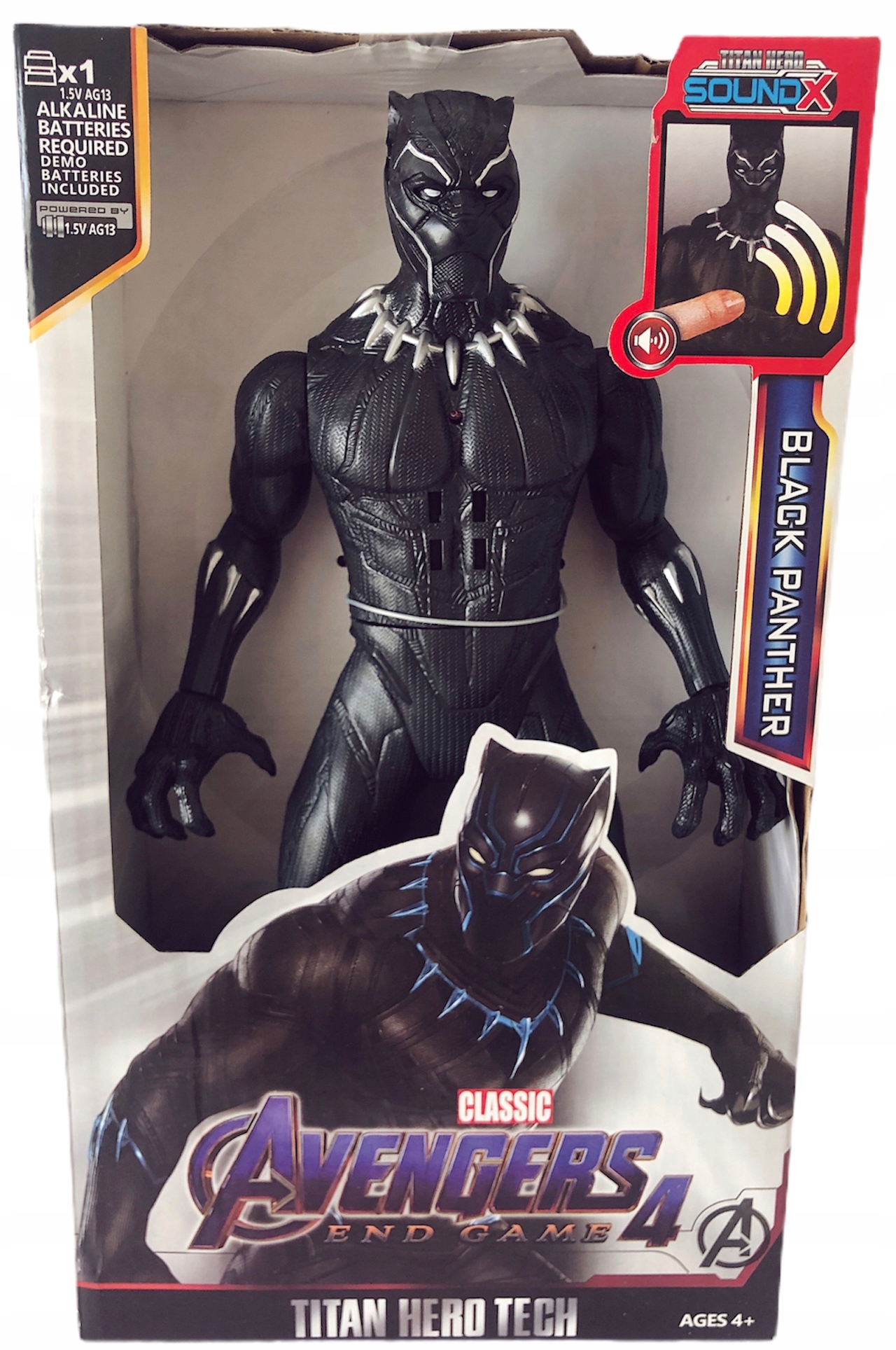 

Czarna Pantera Figurka Avengers Black Panter Gra