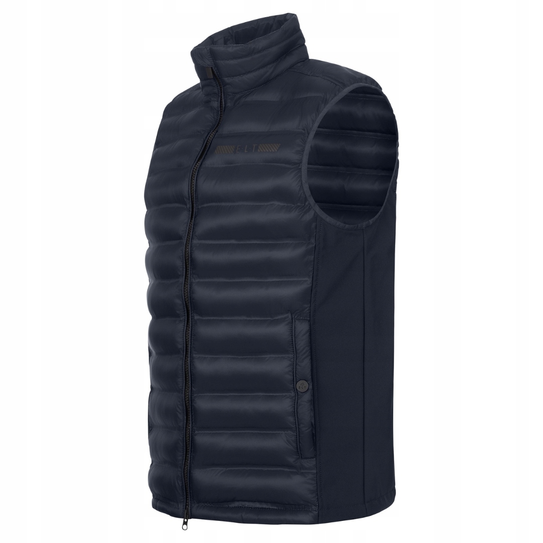 Pánská vesta Maine Softshell modrá Elt L.