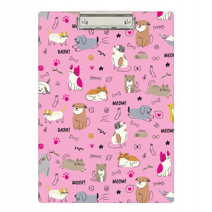 

Deska z klipem podkładka Pvc do papieru A4 pets