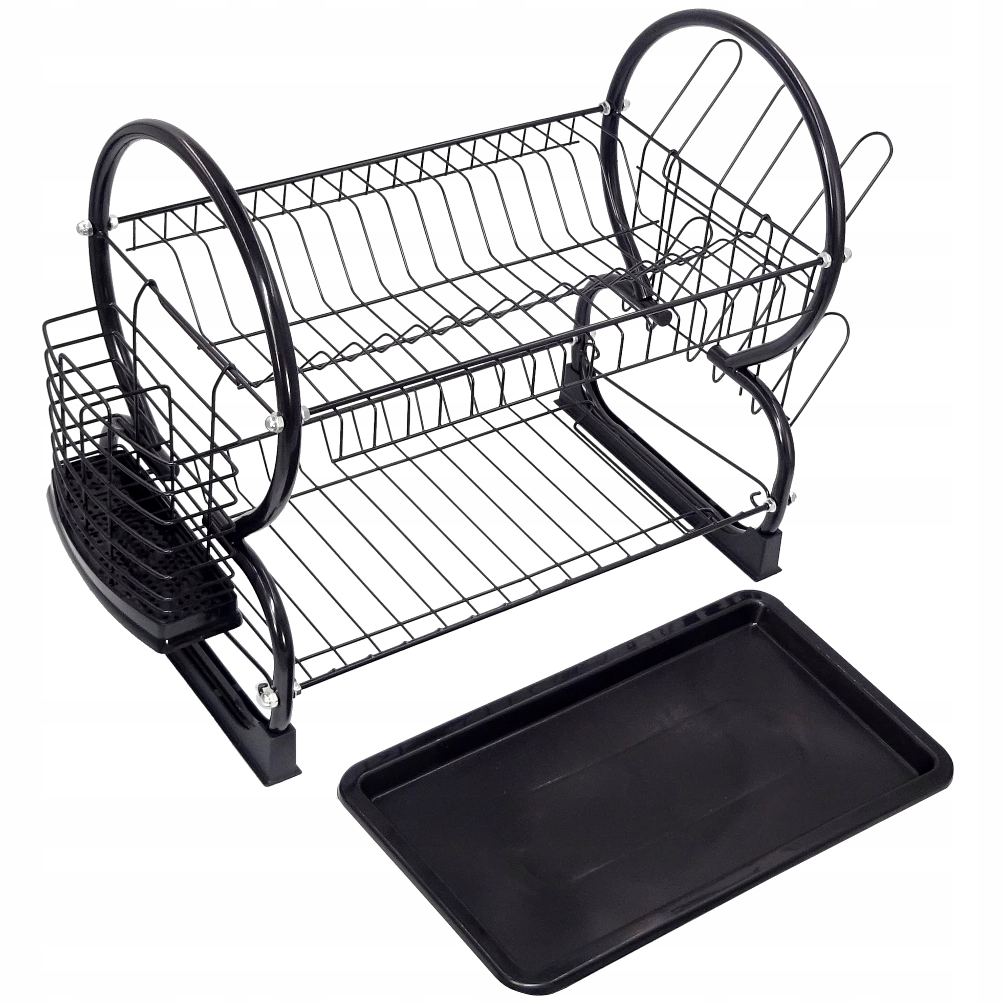 OCIEKACZ SUSZARKA DWUPOZIOMOWA CZARNA POJEMNA SOLIDNA Marka Brunbeste