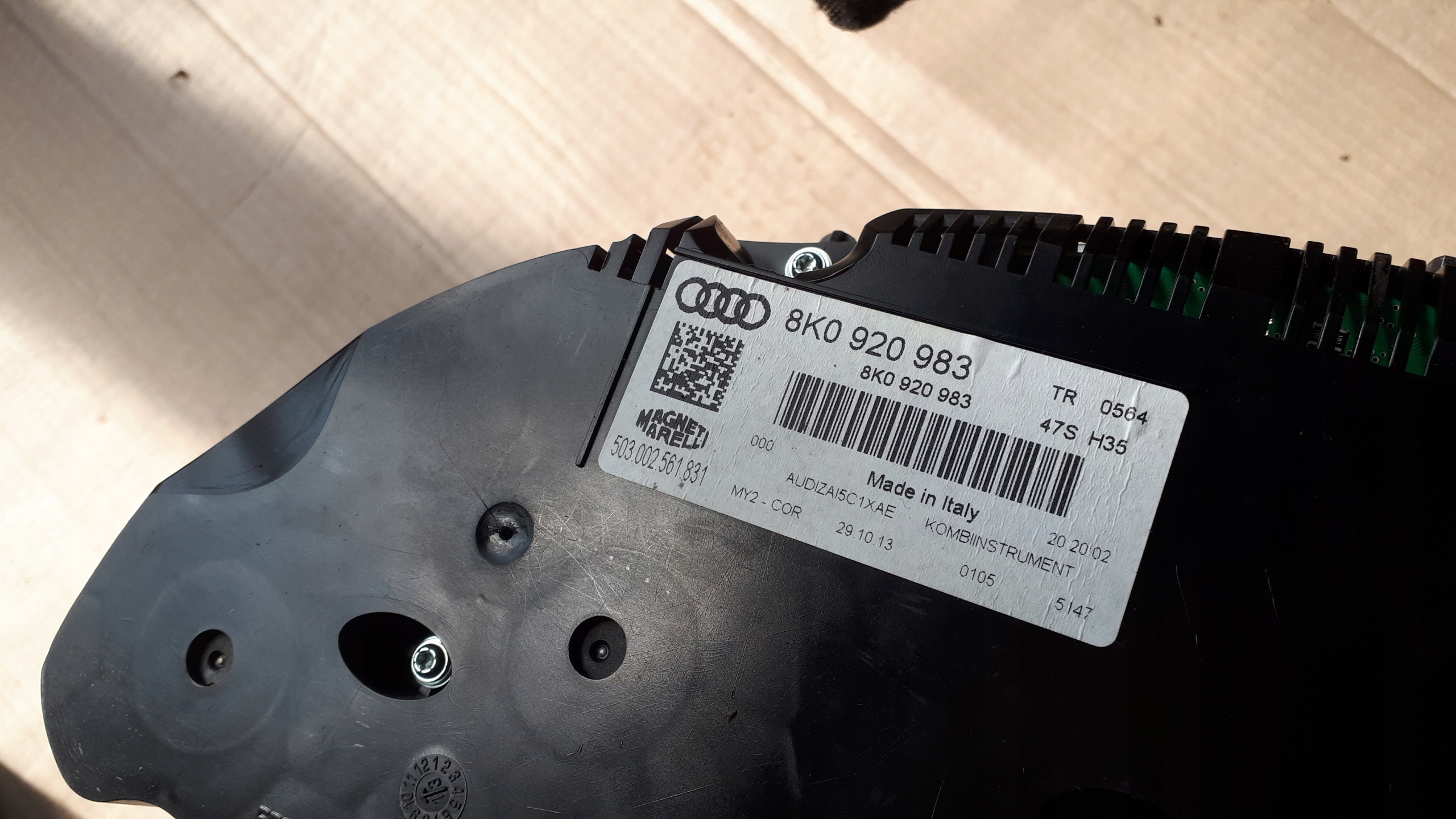 S4 B8 РЕСТАЙЛИНГ спидометр часы 3.0 TFSI 8K0920983