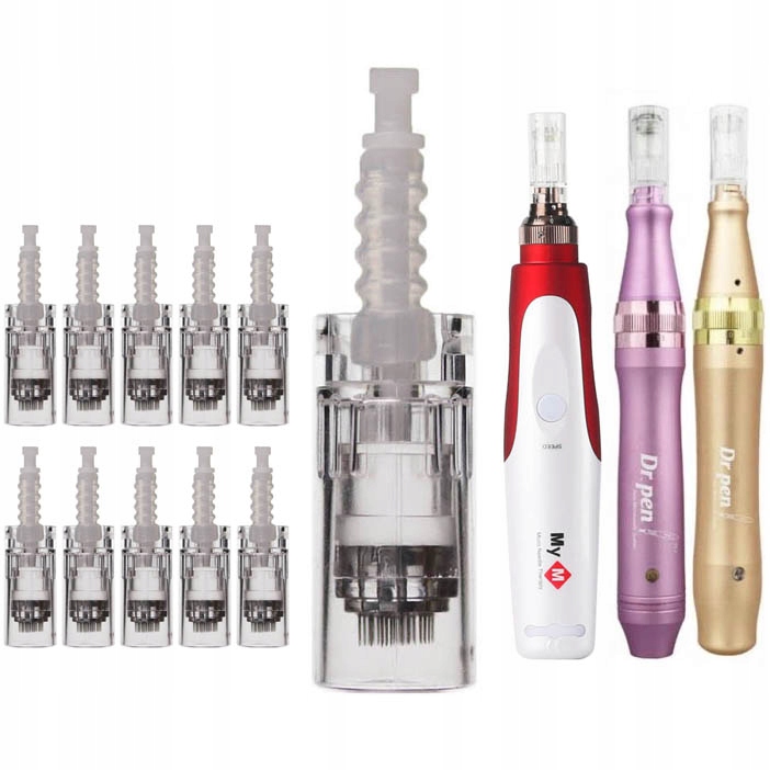 Kartridże 10 SZT Dermapen 9/12/24/36/42 Dr Pen