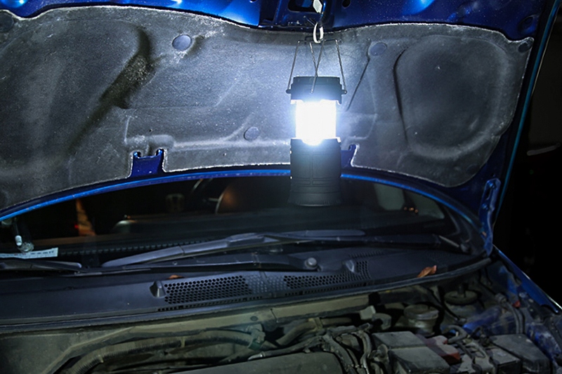 SOLARNA LATARKA LAMPKA KEMPINGOWA POWERBANK 3W1 USB AKUMULATOROWA HARCERSKA Liczba diod 1