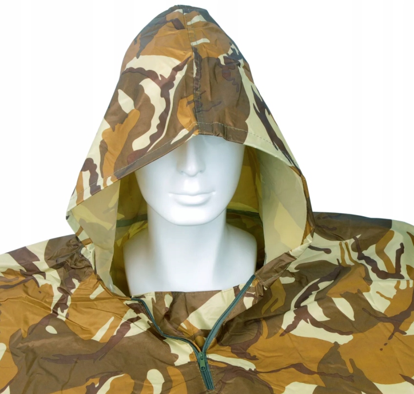 PŁASZCZ PELERYNA z Kapturem NAMIOT PRZECIWDESZCZOWY MATA 3w1 Poncho Płeć produkt uniseks