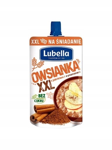 10 x Lubella Ovesná Kaše XXL s jablkem a skořicí 170 g