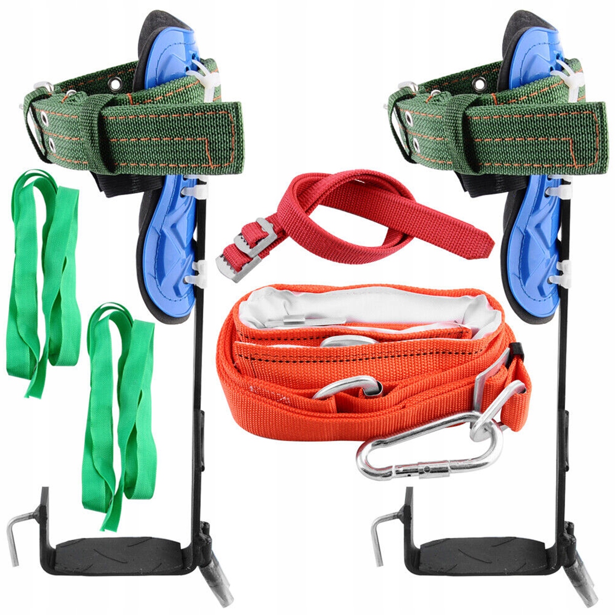 Drzewołazy Zestaw Do Wspinaczki Po Drzewach Uprząż Do 100 kg