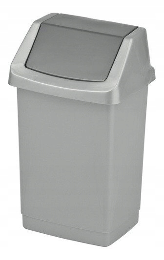 

Curver Kosz uchylny Click-it 50l srebrny