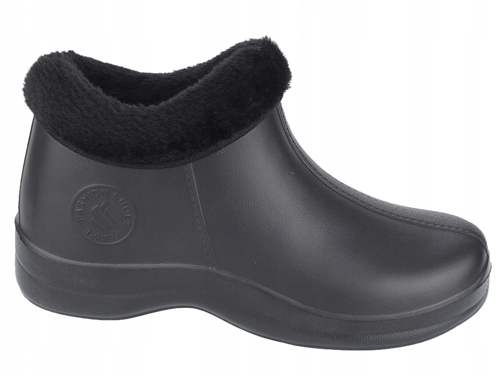 KALOSZE OCIEPLANE LEKKIE DAMSKIE PIANKOWE ZIMOWE Wysokość za kostkę