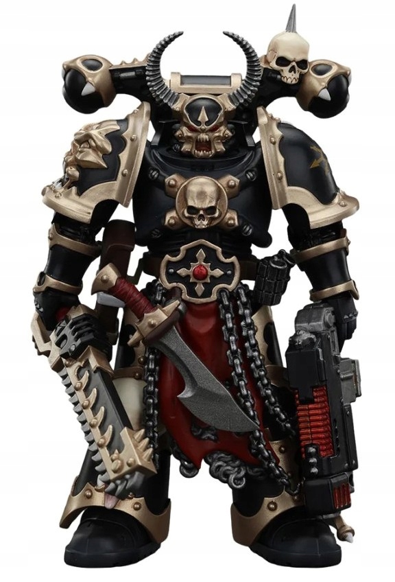 Warhammer 40k Akční figurka Chaos Space Marines Black Legion Chosen s Comb