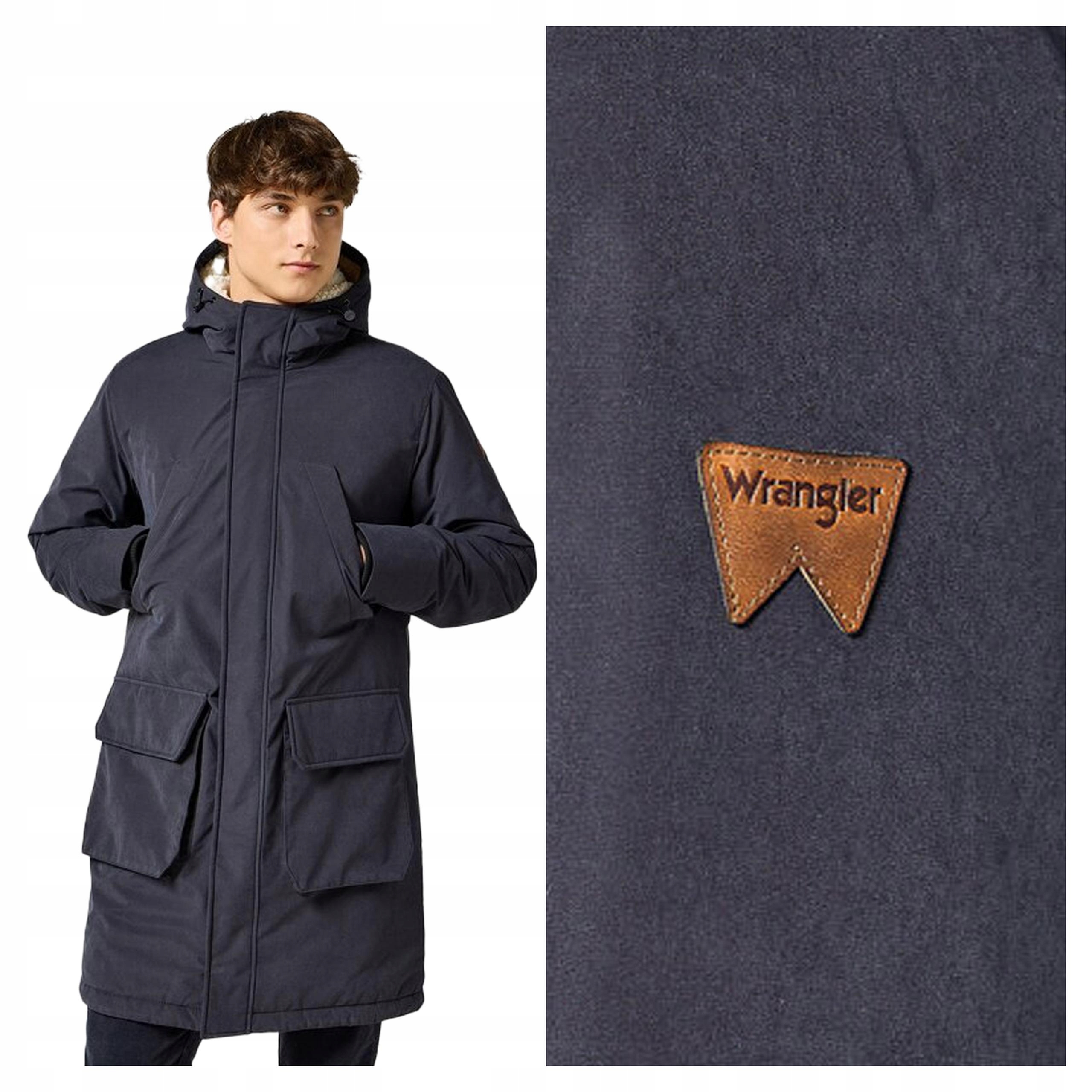 Pánská zimní bunda Wrangler Midlong Jacket S