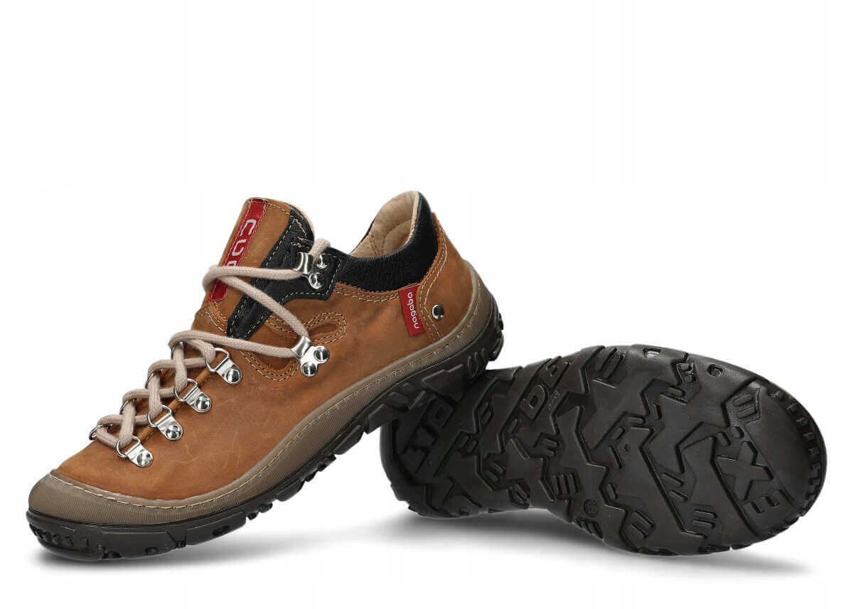 NAGABA 054 BRĄZ CRAZY -PÓŁBUT TREKKINGOWY DAMSKI - ROZMIAR 40 Model 054