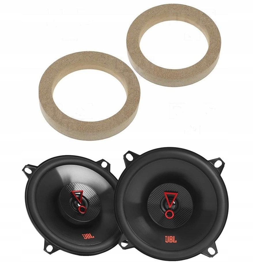 Jbl Stage3 527F Reproduktory do auta univerzální distanční prvky Mdf 130 mm 18 mm