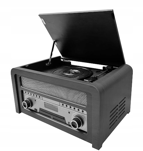 GRAMOFON PAXCESS RETRO USB CD BLUETOOTH