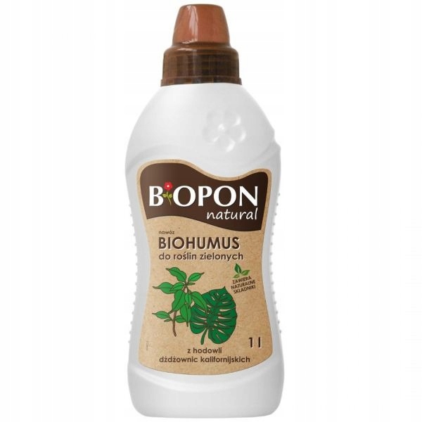 Nawóz do roślin zielonych Bopon Biohumus 1 litr x6 EAN (GTIN) 5904517302952