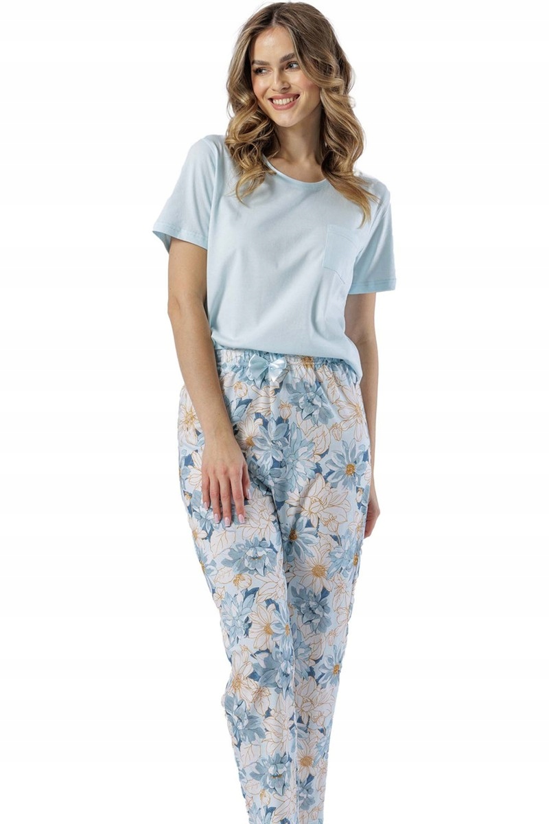 Leveza Dámské Pyžamo Iwona 1585 XL Modré