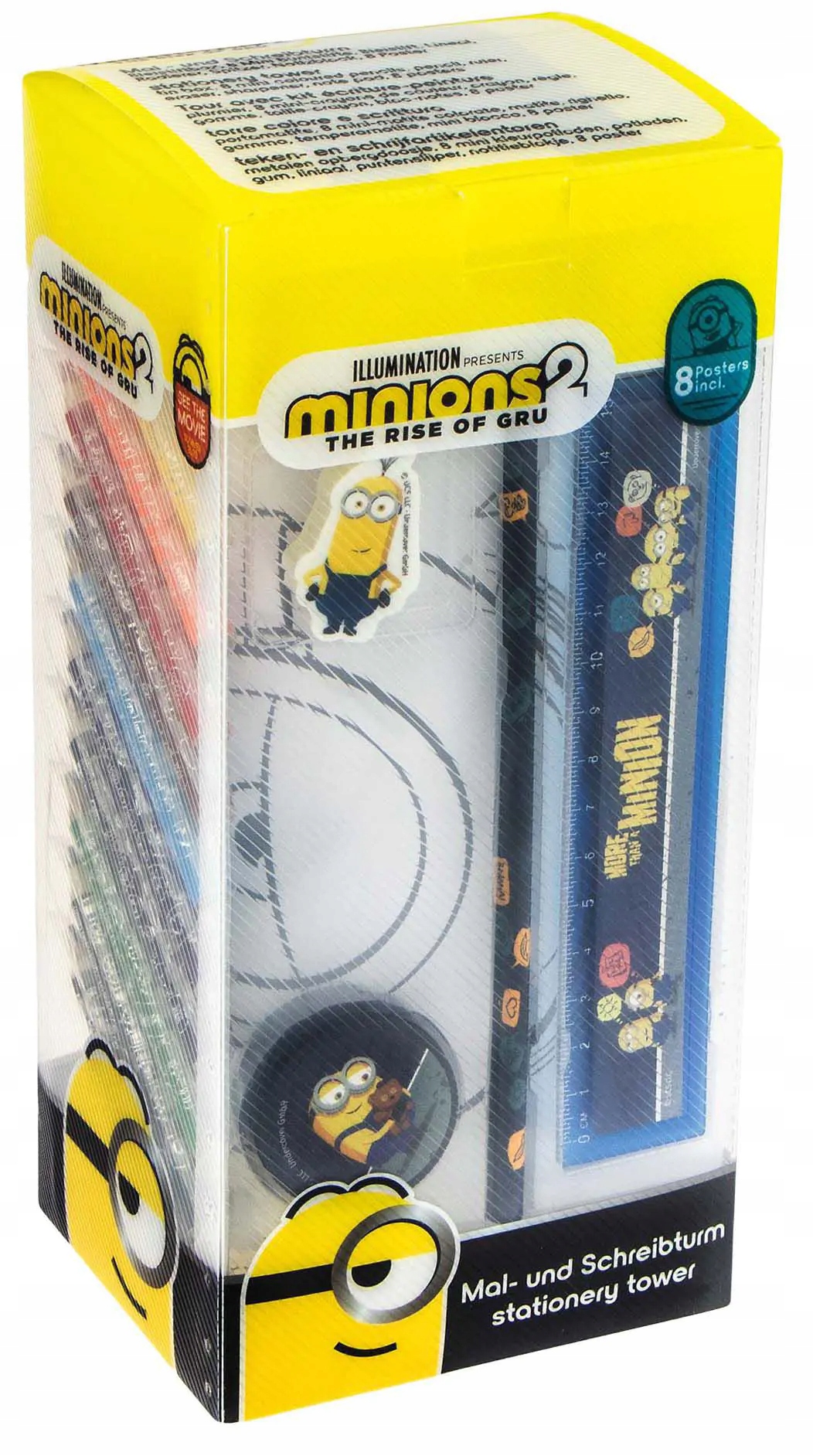 

Undercover Zestaw Plastyczny W Wieży 25EL Minionki