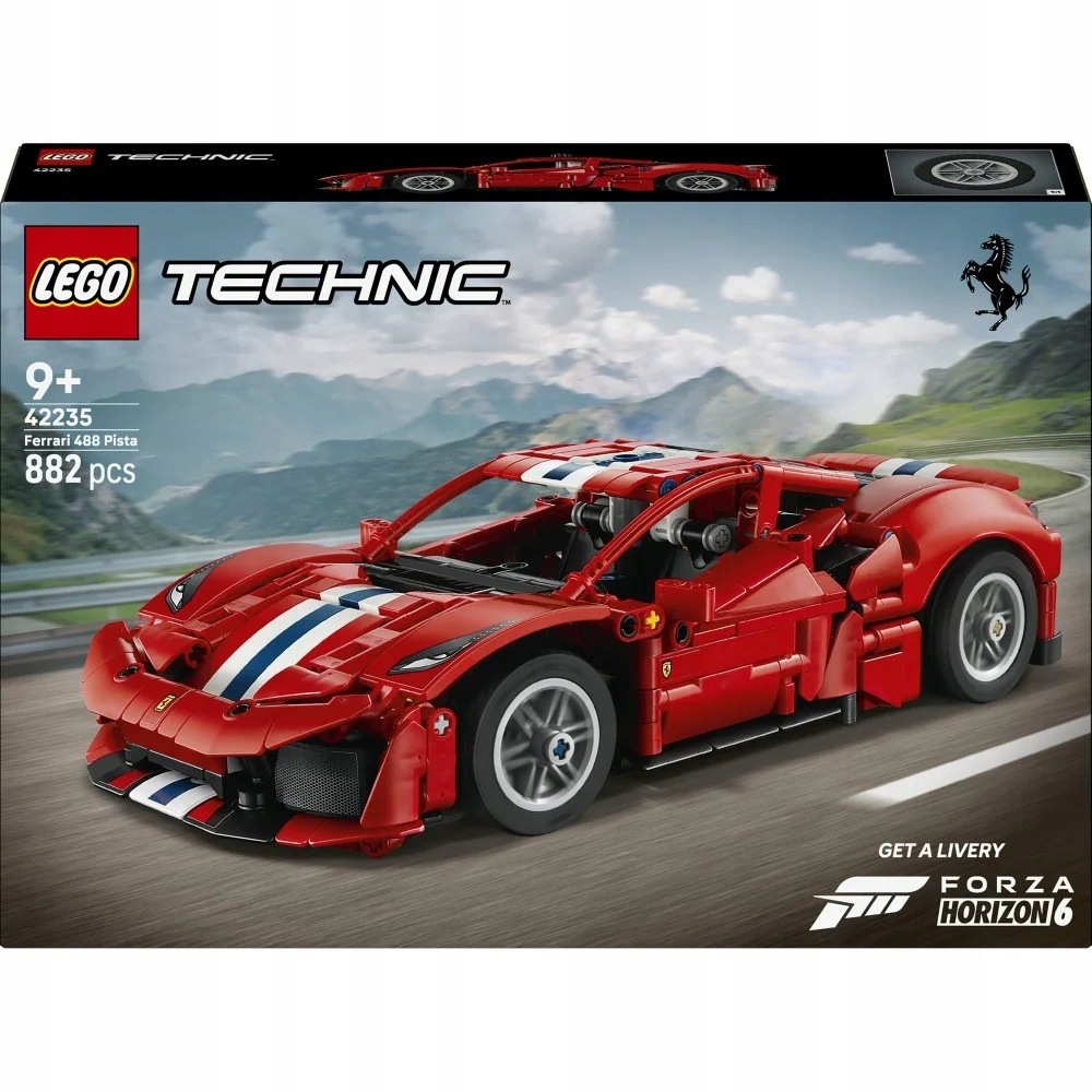 * Lego Technic Auto Ferrari 488 Pista 42235