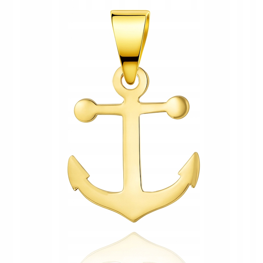 Zlatý přívěsek kotva Pr. 585 20 mm