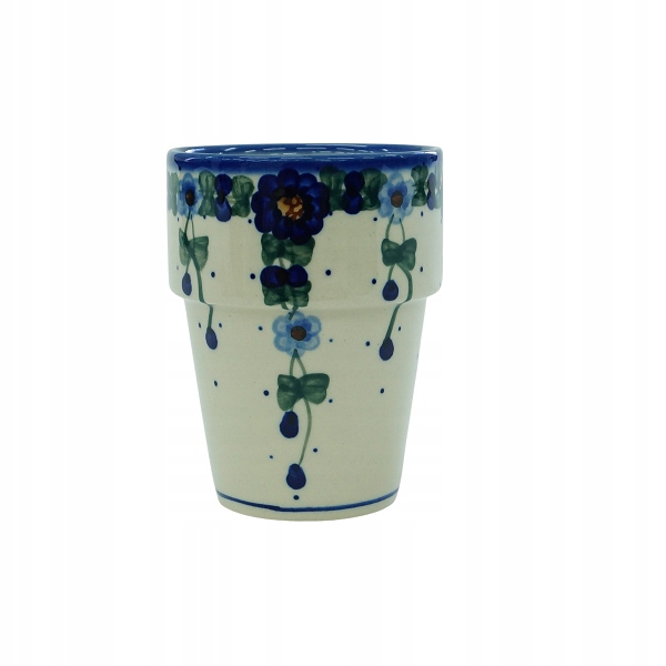 Ceramiczny kubek smukły Ceramika Bolesławiec