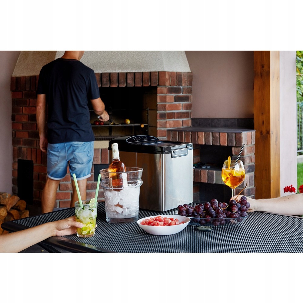 Kostkarka do lodu Sencor SIM 3500SS srebrny/szary 105 W Regulacja wielkości kostek tak