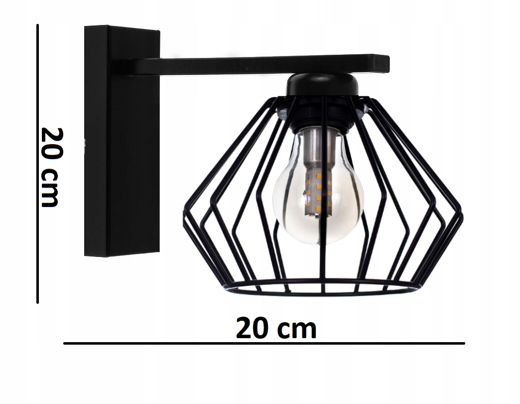 LAMPA KINKIET ŻYRANDOL BRYLANT LED LOFT DIAMENT Marka Light