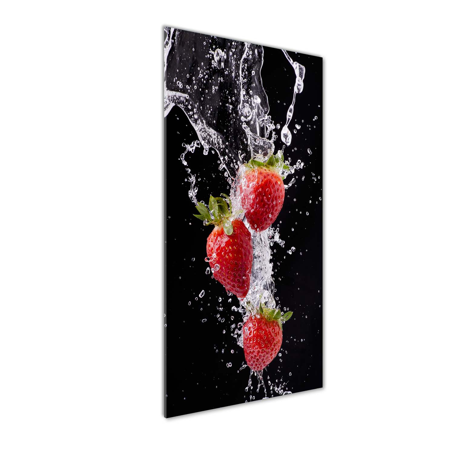 

Foto obraz szkło hartowane Truskawki 50x125 cm