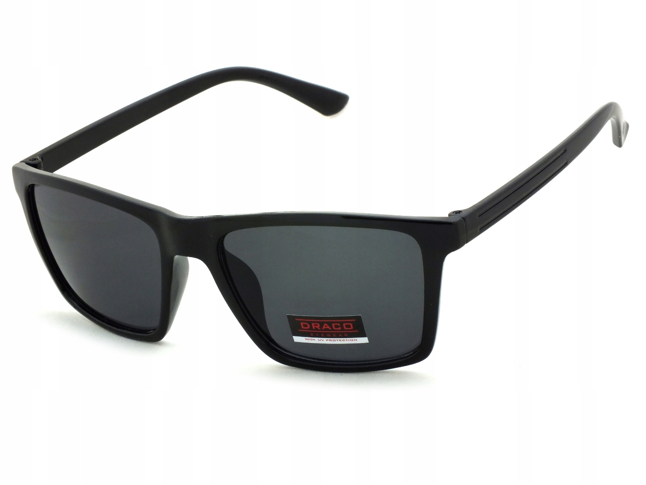 Okulary Męskie z Filtrem Słoneczne Czarne na Rower Kod producenta DR-3654C1V-2R