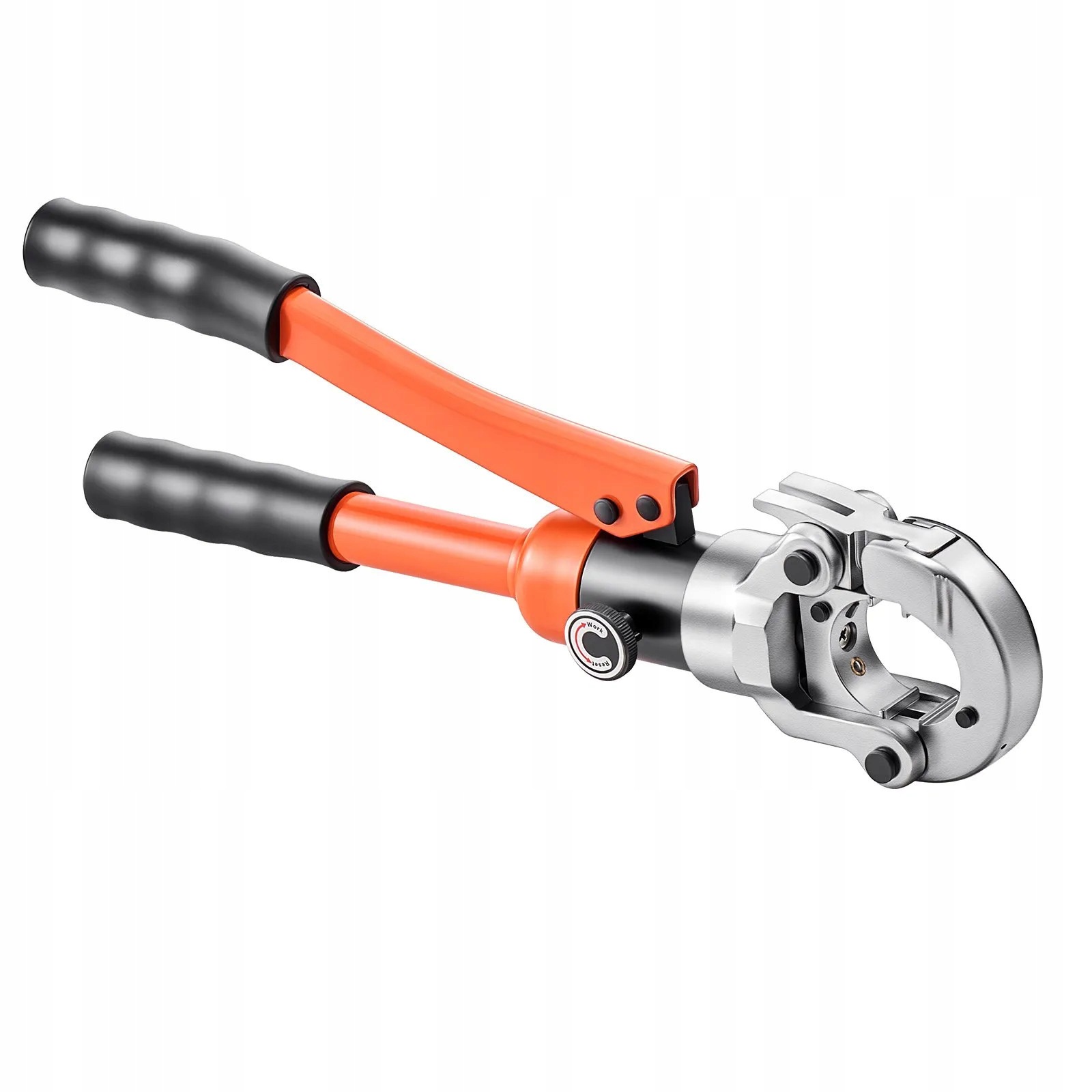 Hydraulický upínač trubek Pex U16 U20 U25 U32, silné čelisti, kufr 5 kg