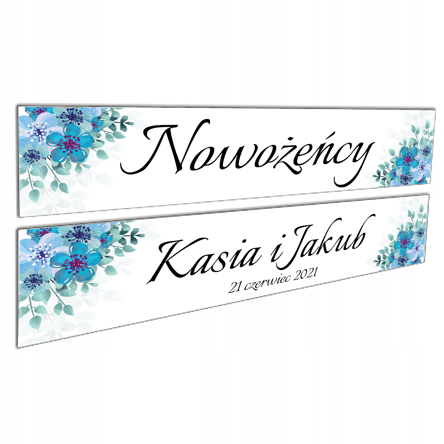 

Samochodwe Tablice na Ślub Wesele Wiele Wzorów