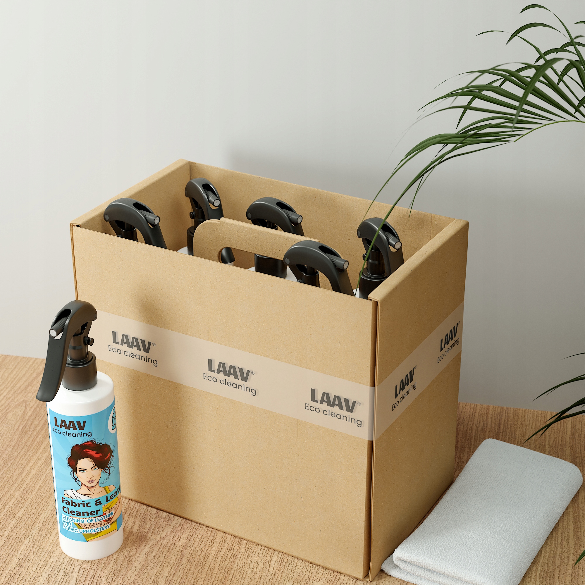 ZESTAW DO CZYSZCZENIA SAMOCHODU LAAV GRATIS EAN 5904474231814