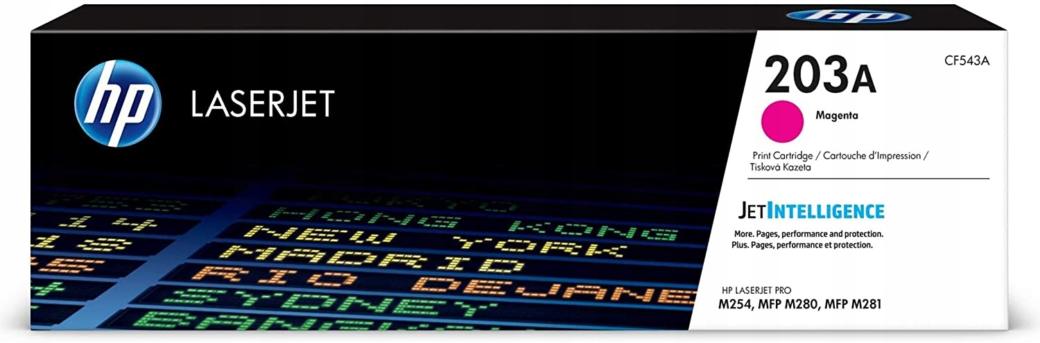 Toner Hp CF543A červená (purpurová)