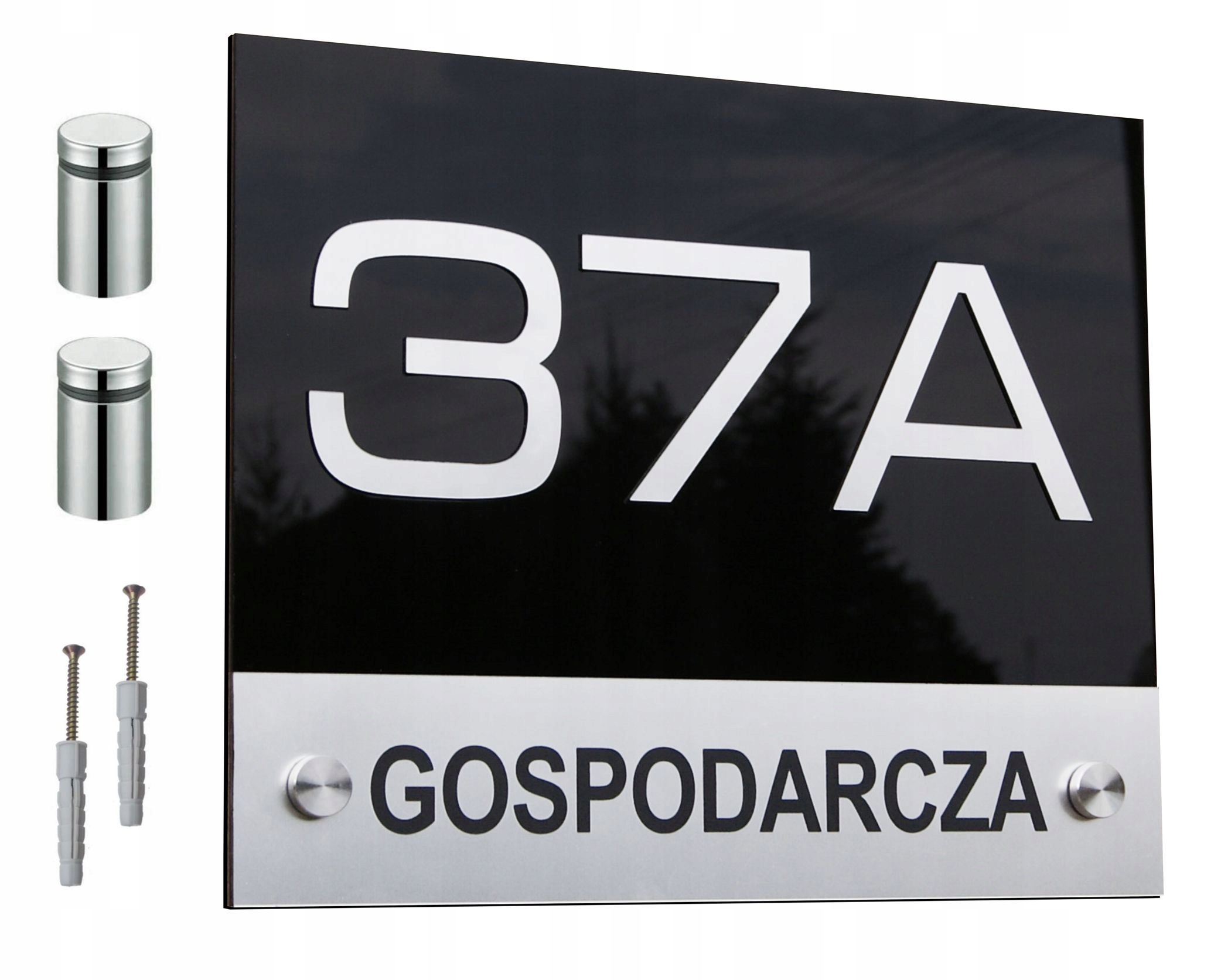 NOWOCZESNY DUŻY NUMER DOMU Tabliczka na DOM