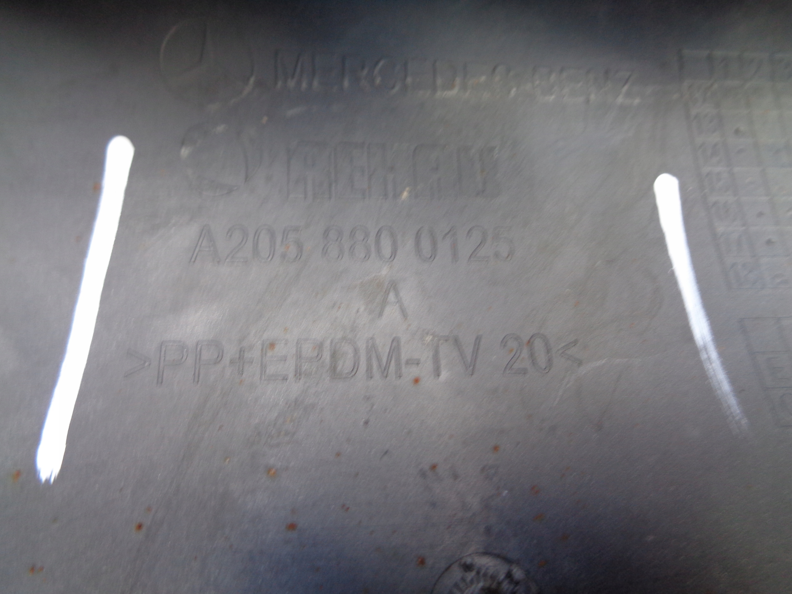 front bumper MERCEDES C-KLASA W205 14-18 NR 47720