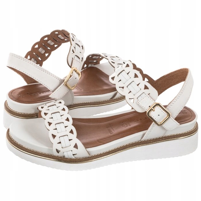 

Buty Damskie Sandały Tamaris Białe 1-28223-28