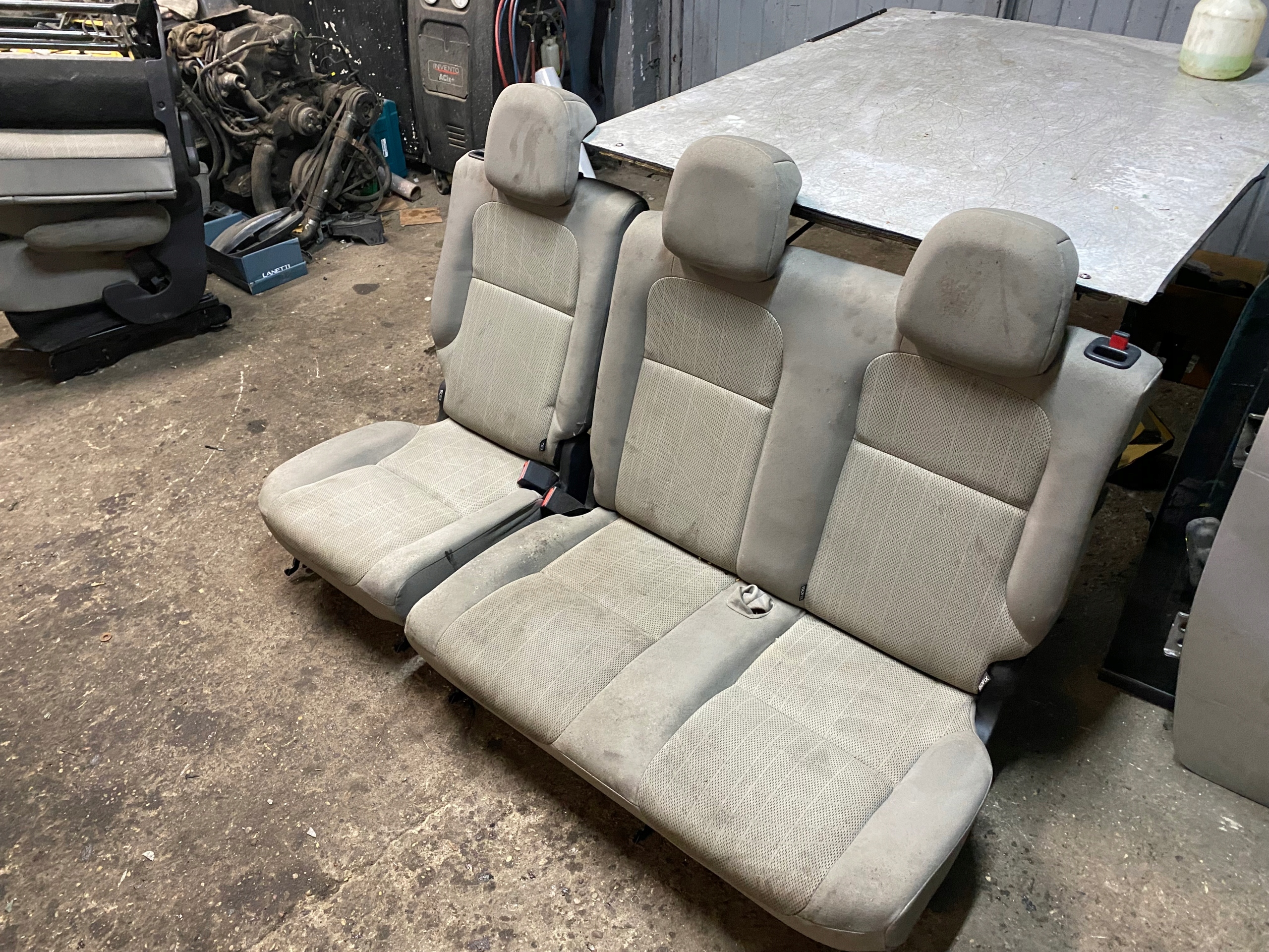 FOTELE KANAPA TYŁ 2+1 CITROEN BERLINGO III PEUGEOT PARTNER 08-18