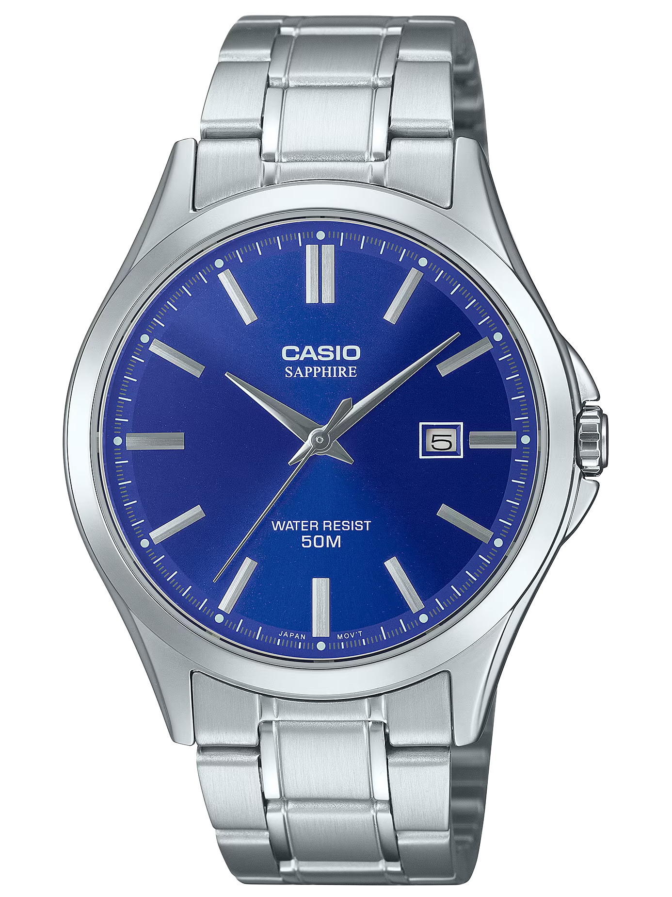 Pánské Hodinky Casio MTS-115D-2A1 Box (zd292a) Safír