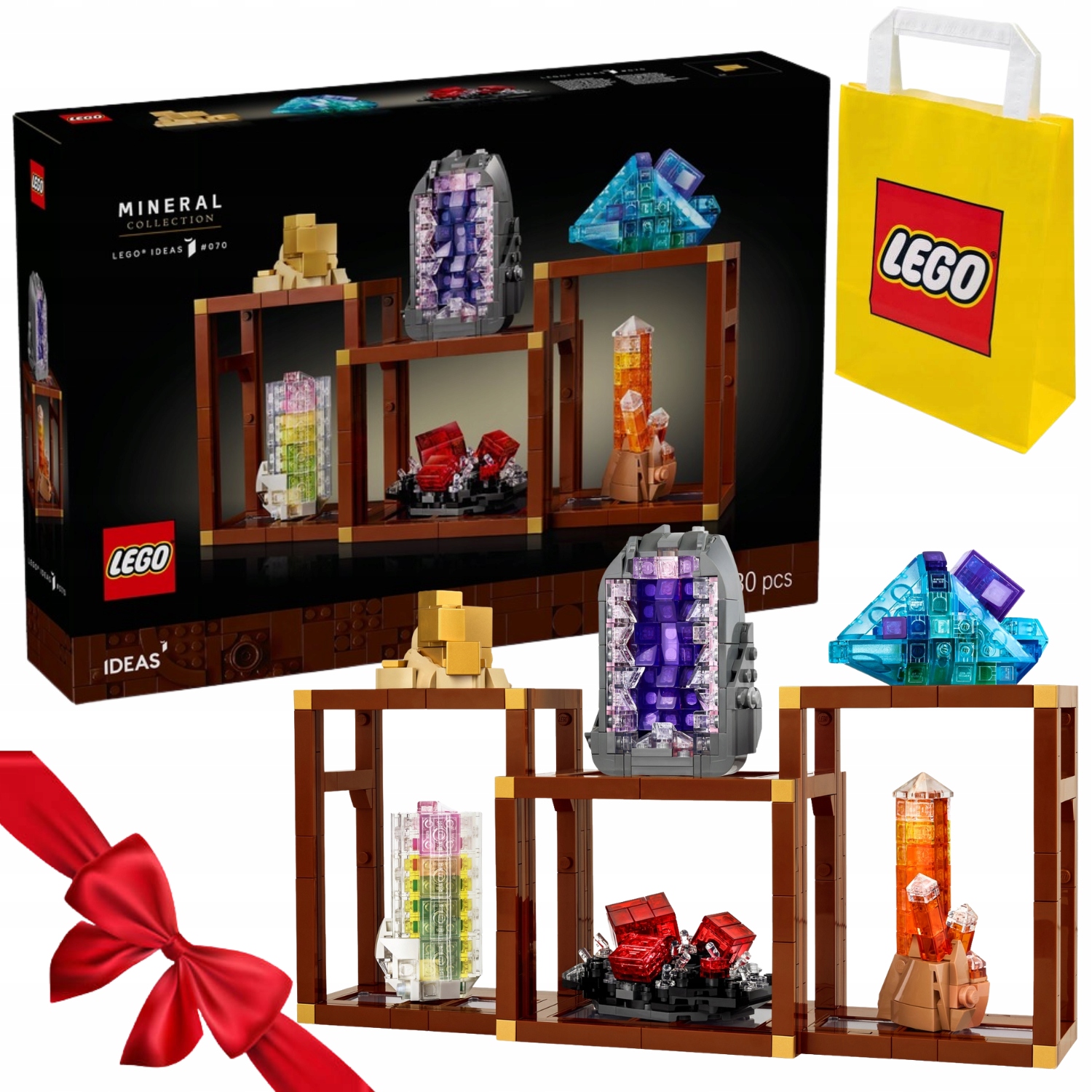 Zestaw Klocków Lego Ideas 21362 Pomysły 21362 Kolekcja Minerałów