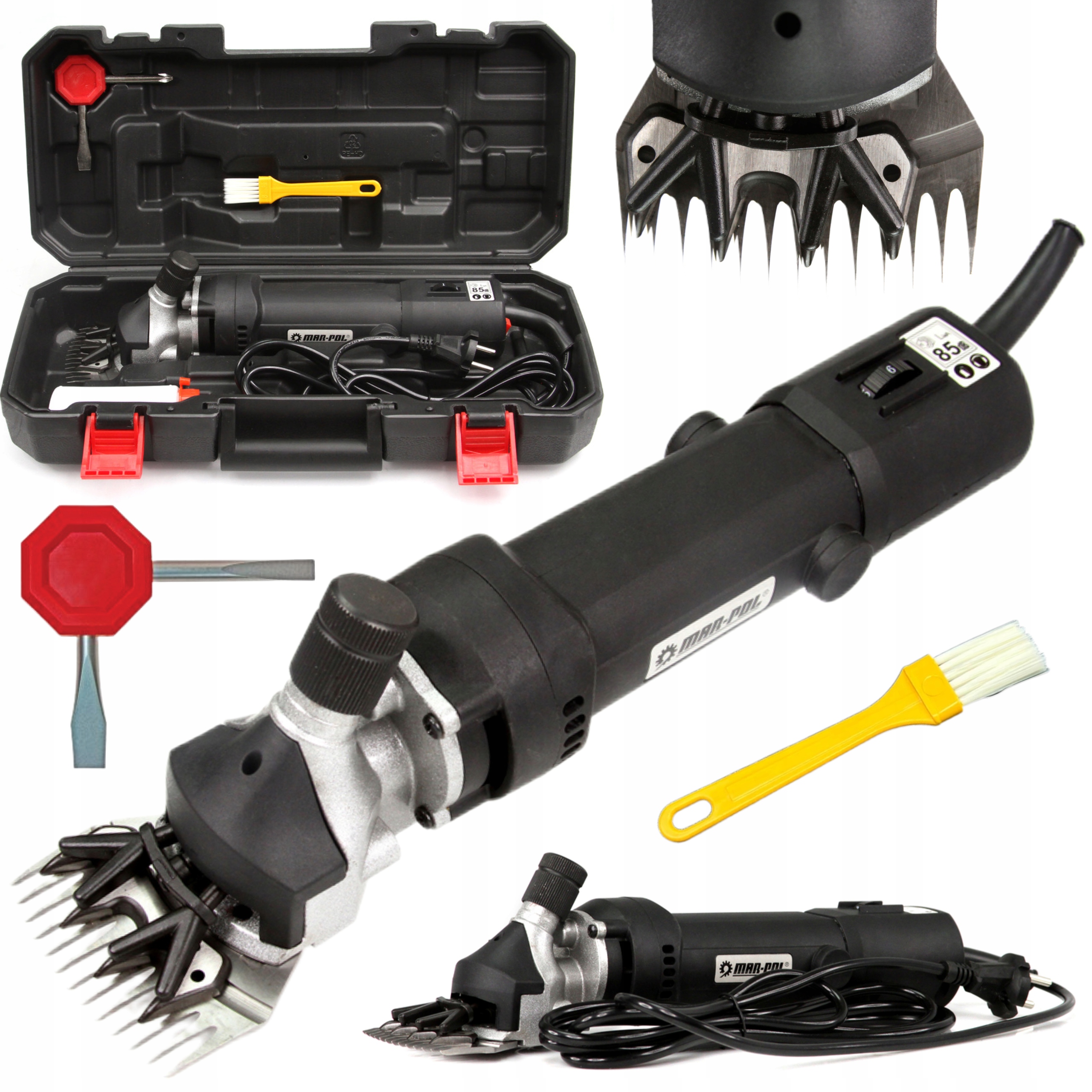 Levně Strojek Na Stříhání Ovcí A Koňského Skotu S Regulací 650W M79354