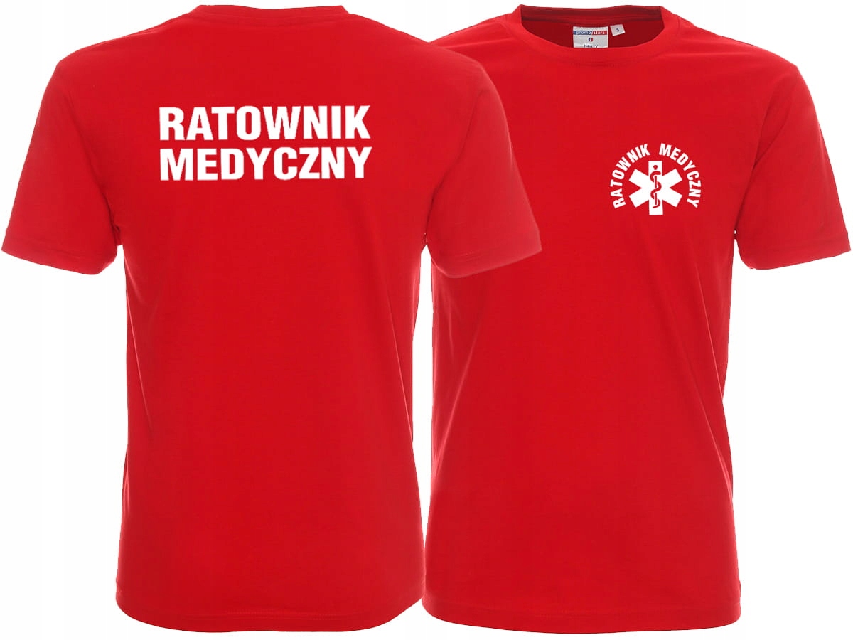 

Markowa Koszulka Ratownik Medyczny Ratownictwo Med