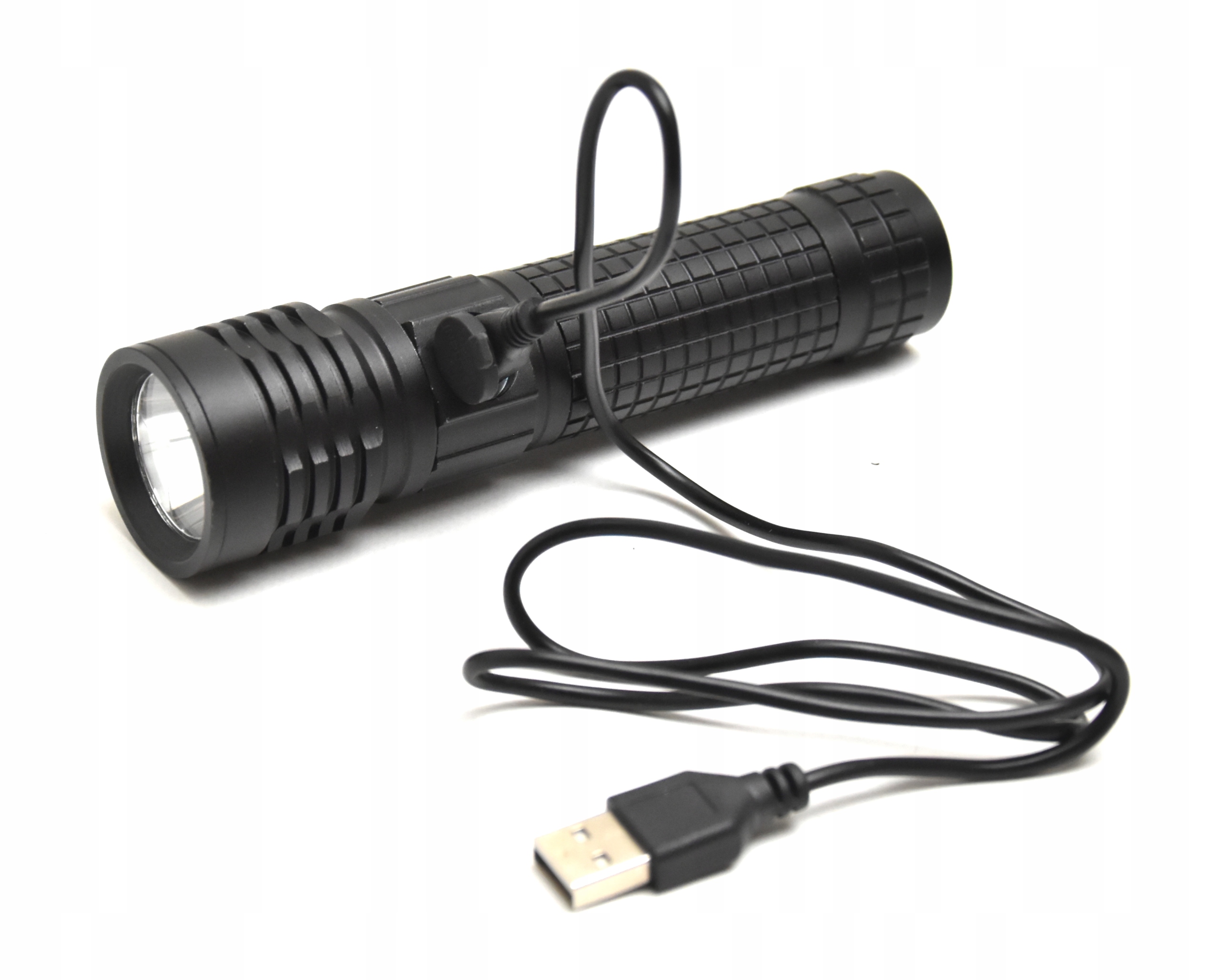 Многофункциональный светодиодный фонарик COB XPE USB T6 6W