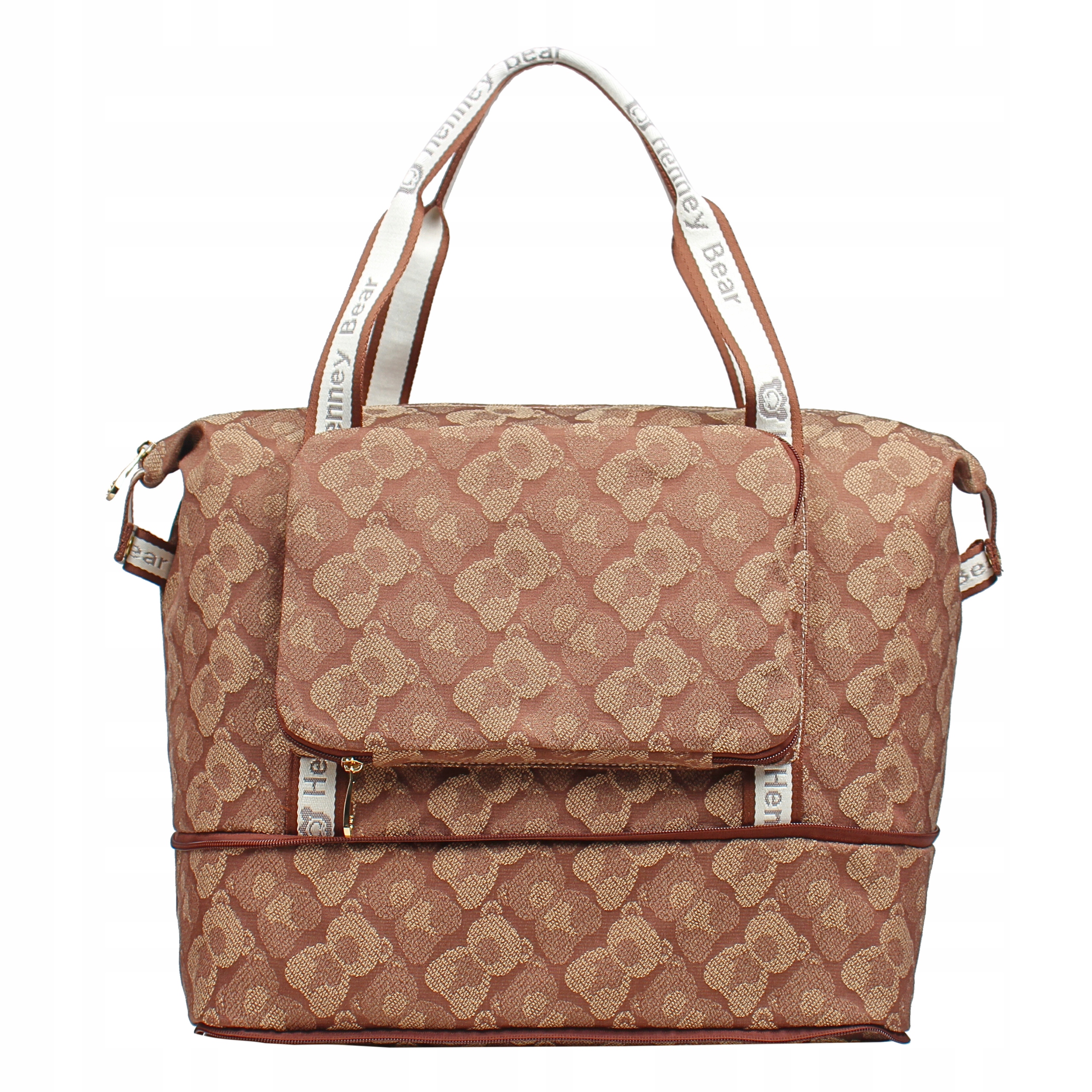 Dámská Shopper Kabelka A4 Prostorná Na Nákupy Henney Bear