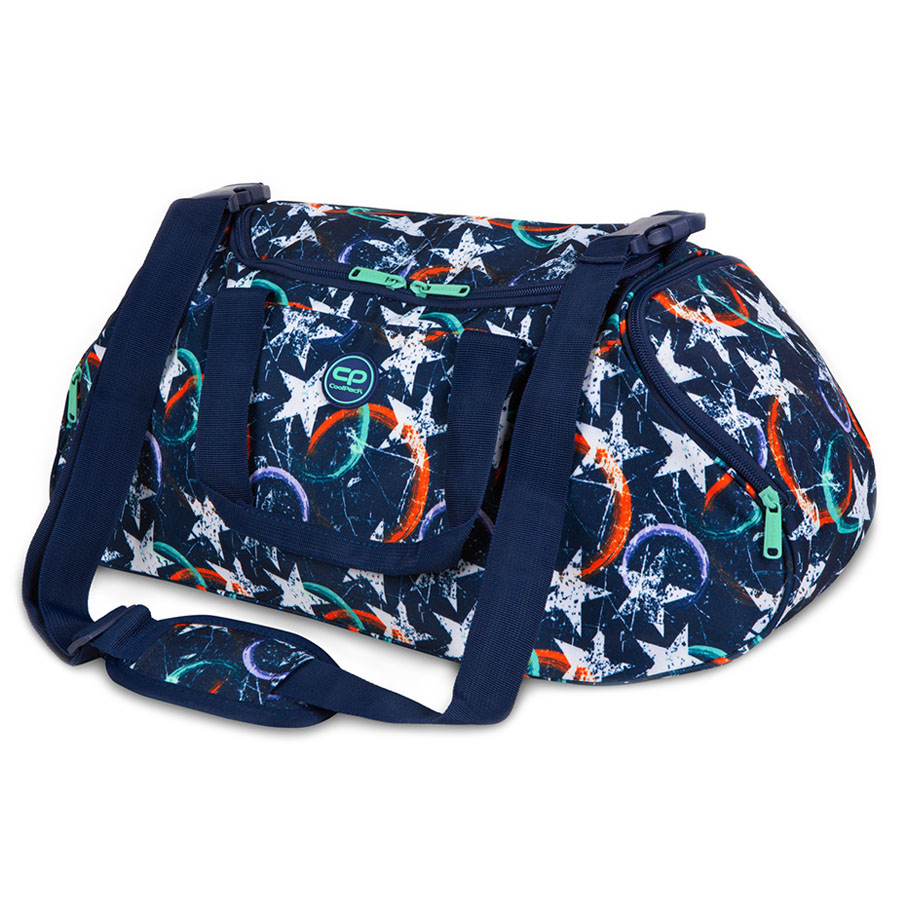 Coolpack Sportovní Taška Do Posilovny S Modrými Měsíci A Hvězdami