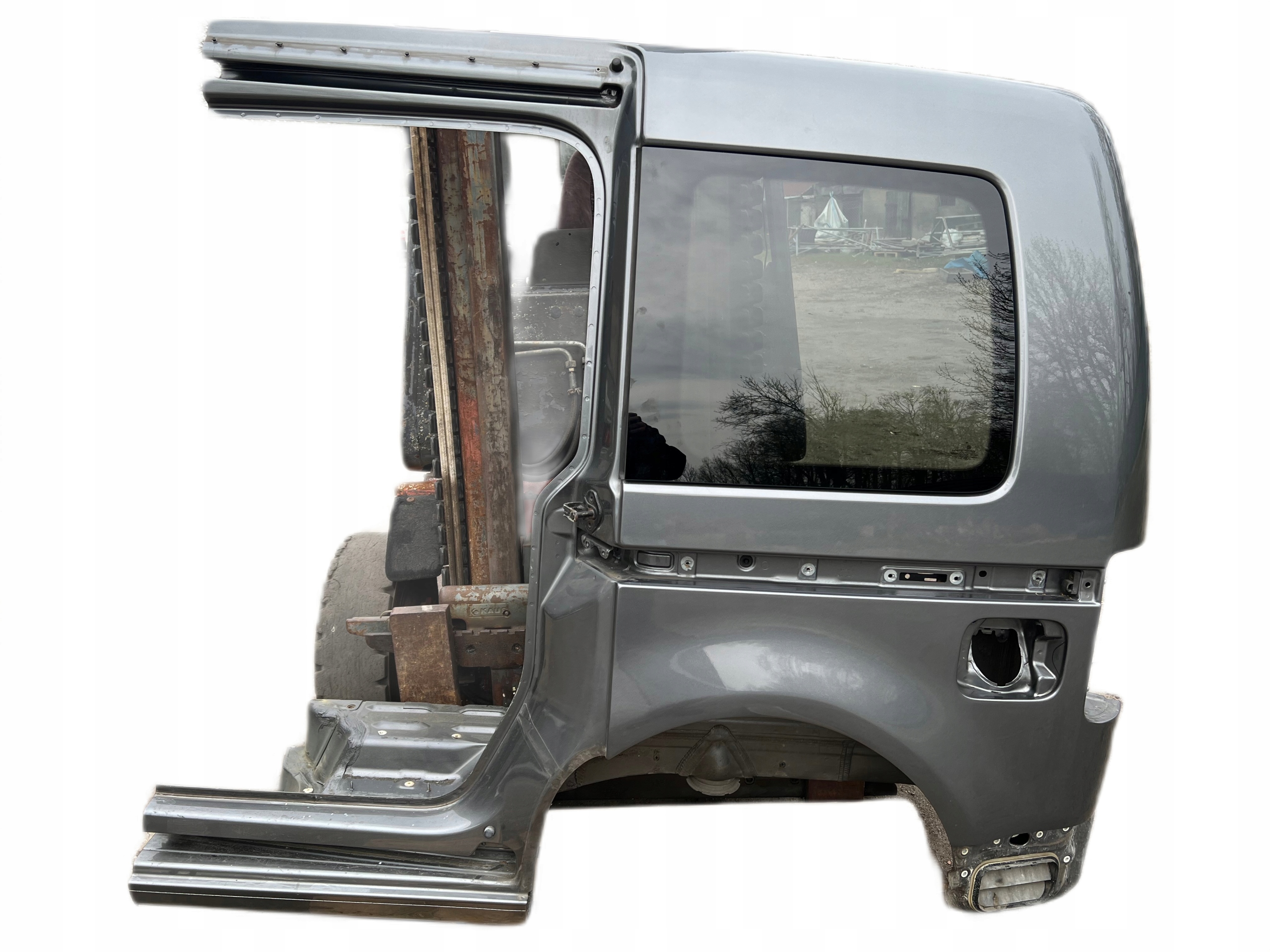 VW CADDY III LIFT 2010-2015 fender rear part left quarter threshold LH7W