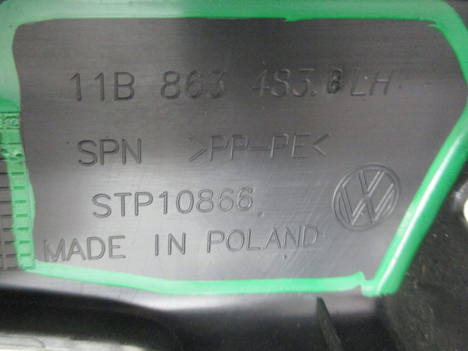 BLENDE ABDECKUNG DER SCHWELLE AUDI Q4 89A E-TRON 11B863484B 11B863483B