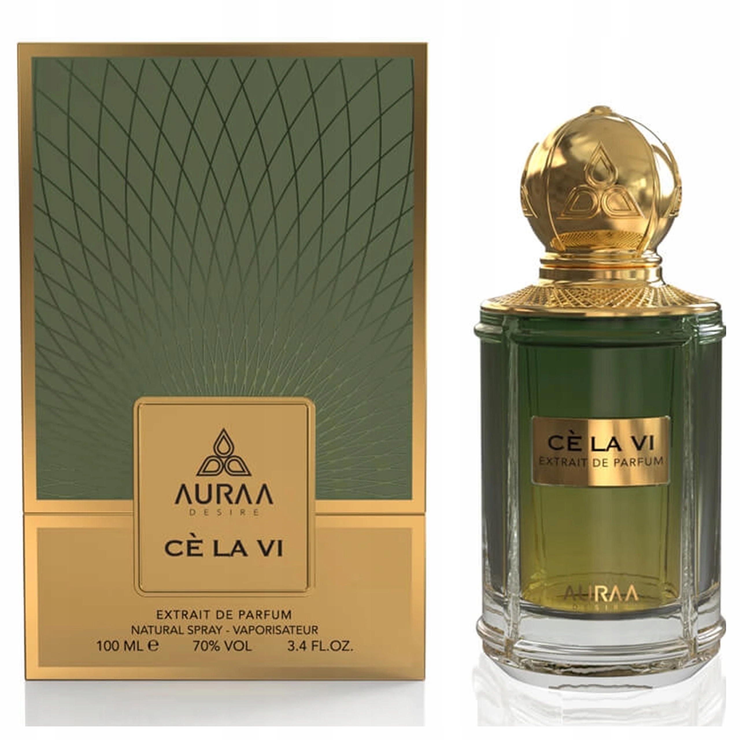 Dámské Parfémy Arabské Auraa Desire Ce La VI Extrait De Parfum Trvanlivé