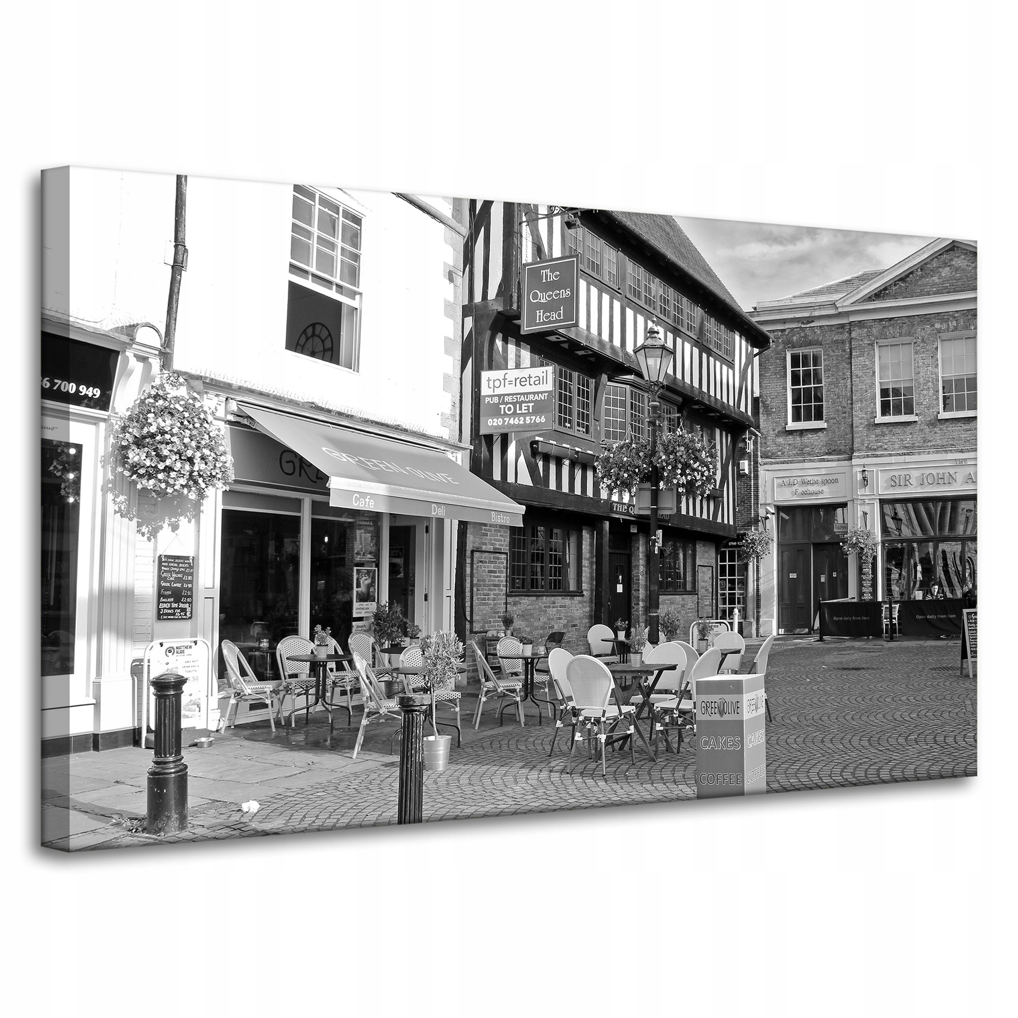 Obraz Architektura Kavárna Starý trh 100x60