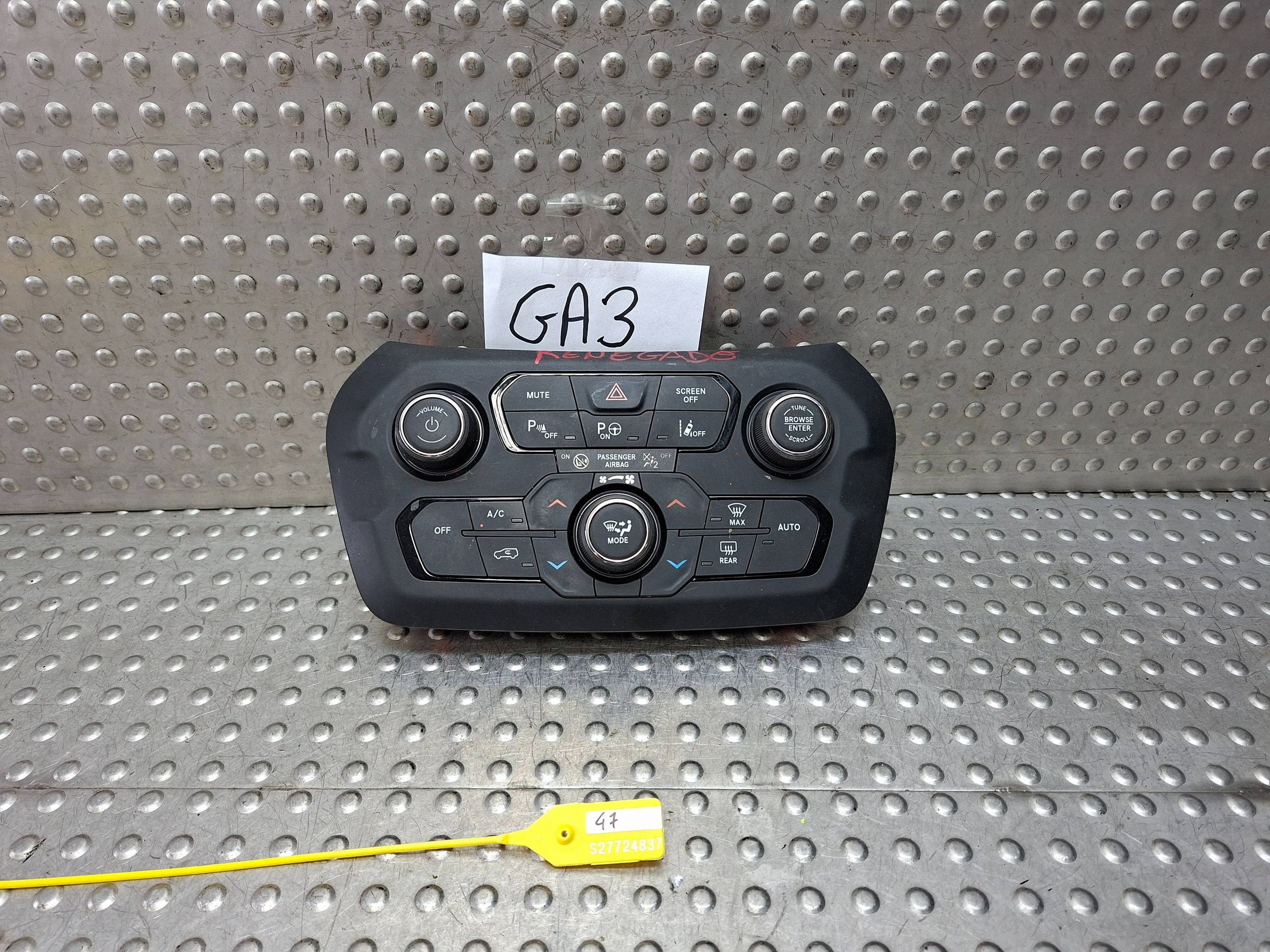 Unite commande clima JEEP RENEGADE LIFT 18