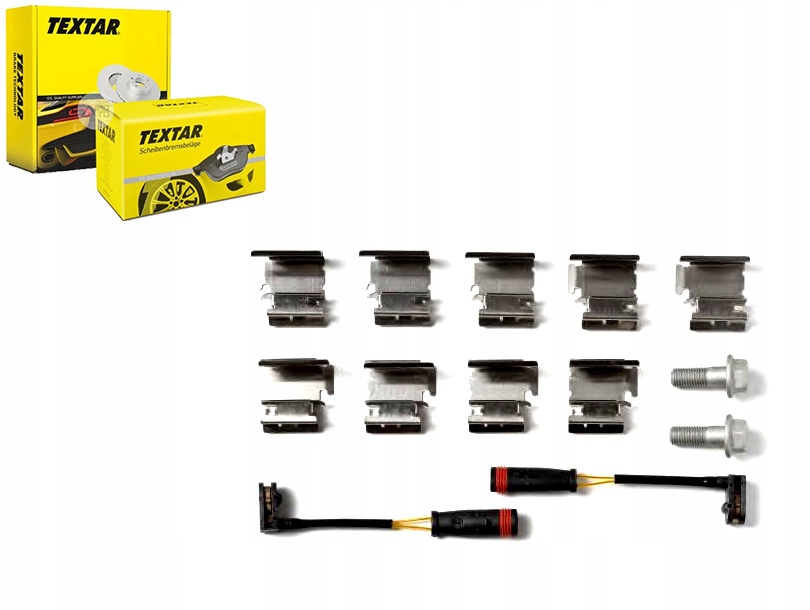 Sada Brzdových Destiček Textar 37555 PAD1516