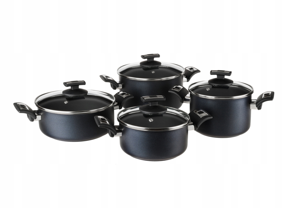 Kolimax Comfort Black Súprava riadu 8 dielov